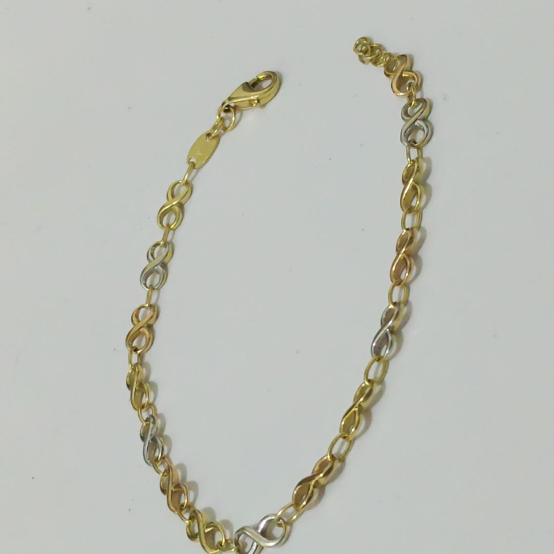 PULSERA ORO 14 K 3.5 GRMS (SEMINUEVO)