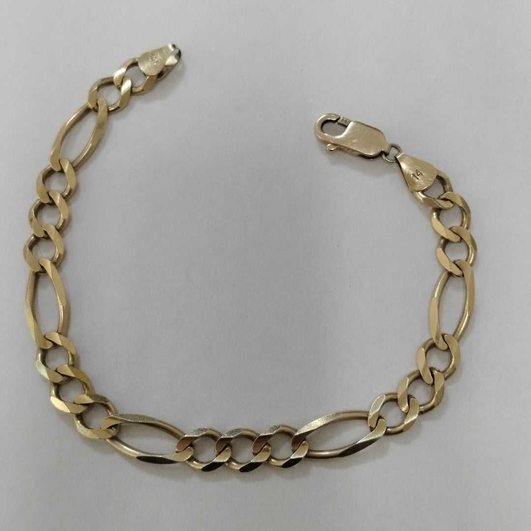 PULSERA ORO 14 K 16.2 GRMS (SEMINUEVO)