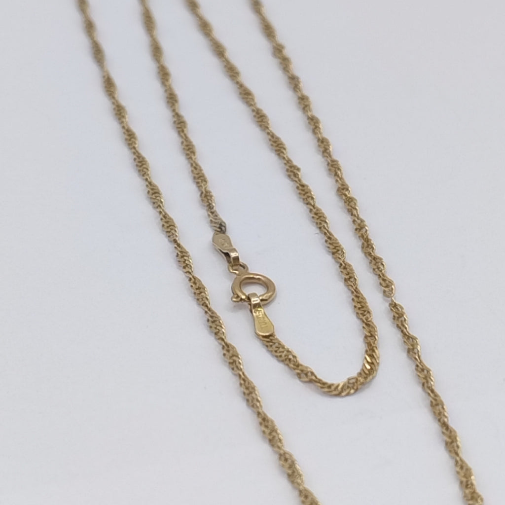 CADENA ORO 14 K 2.5 GRMS (SEMINUEVO)
