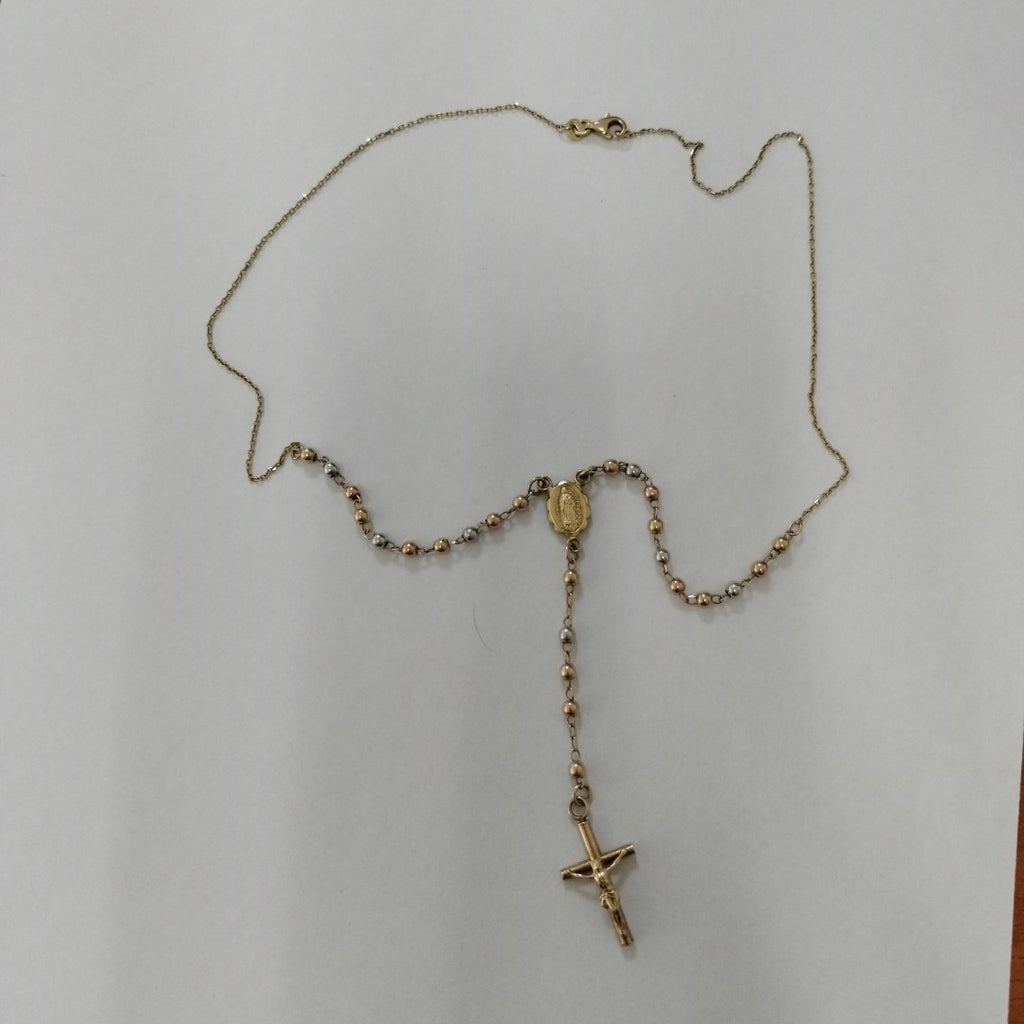 ROSARIO ORO COMBINADO 10 K 5.7 GRMS (SEMINUEVO)