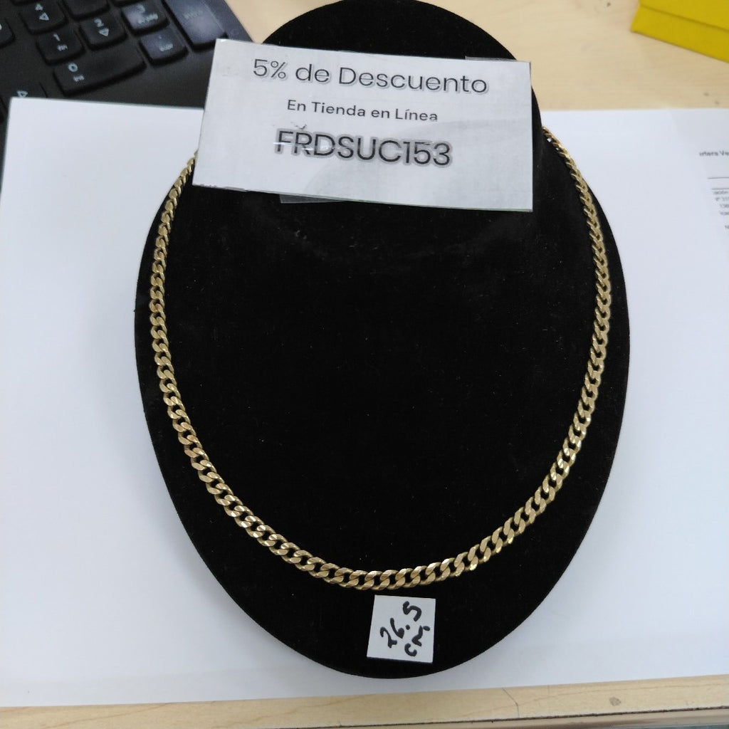 CADENA ORO 10 K 38.1 GRMS (SEMINUEVO)