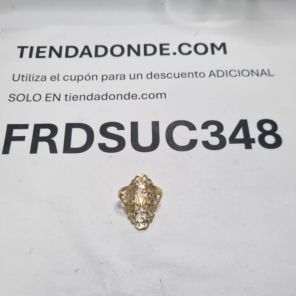 ANILLO ORO 14 K 2.7 GRMS (SEMINUEVO)