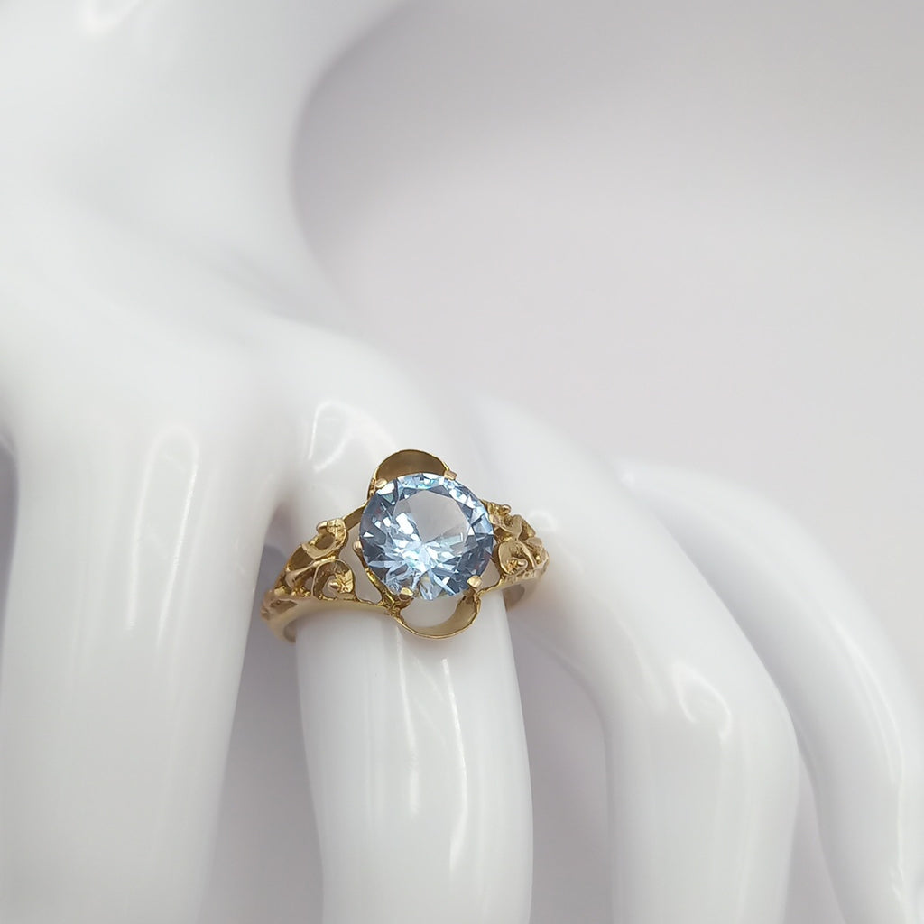 ANILLO ORO 10 K 2.7 GRMS (SEMINUEVO)