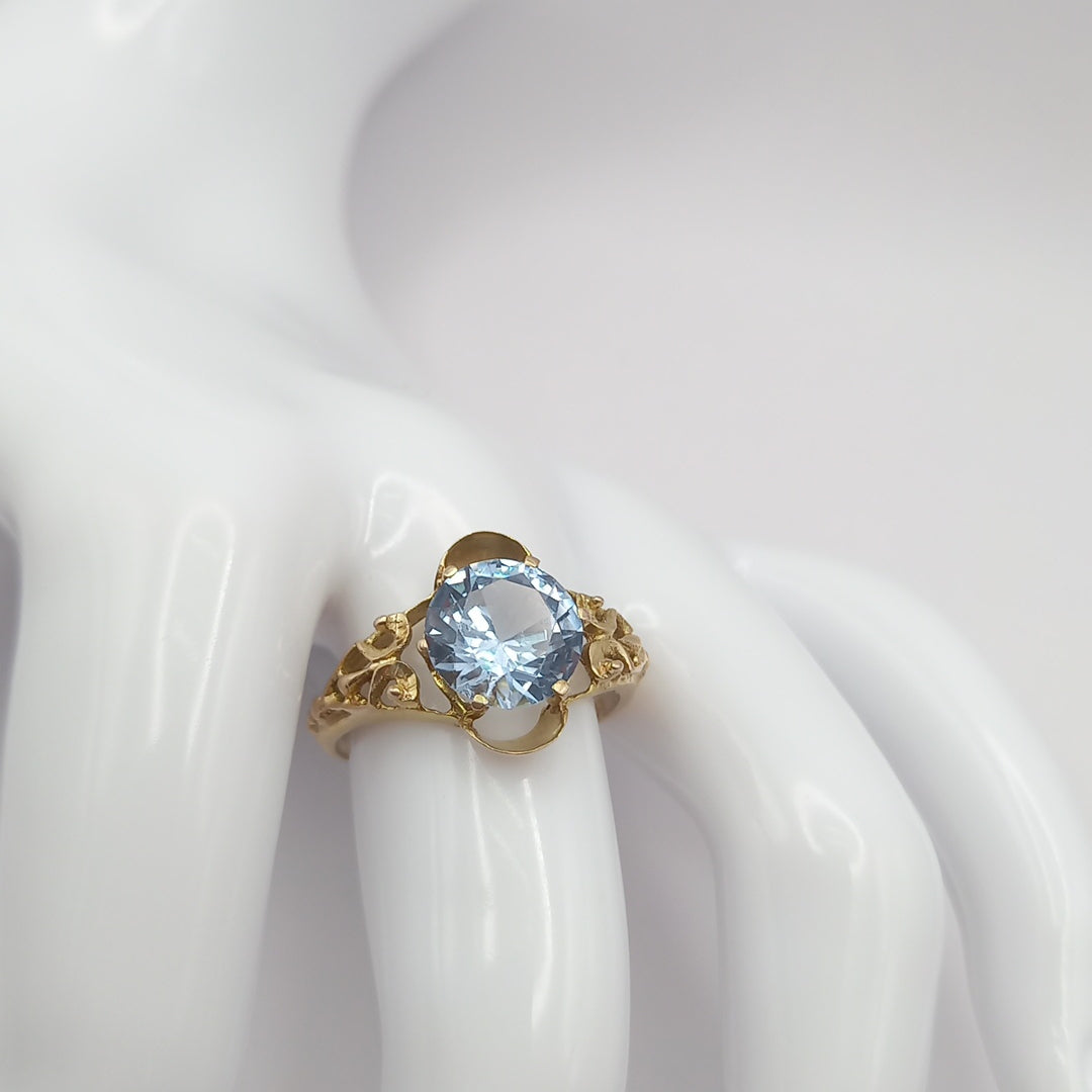 ANILLO ORO 10 K 2.7 GRMS (SEMINUEVO)
