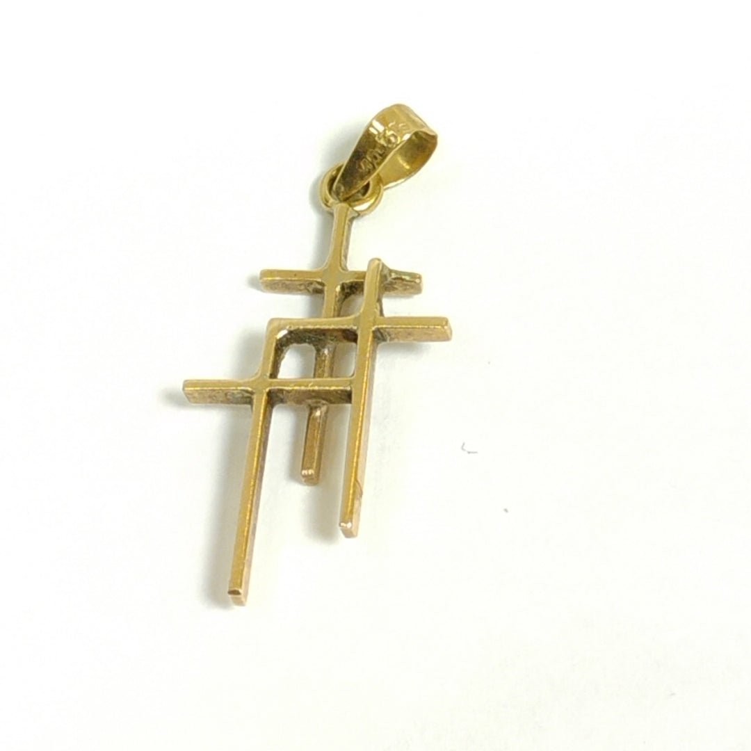 CRUZ ORO 14 K 1,10 GRMS (SEMINUEVO)