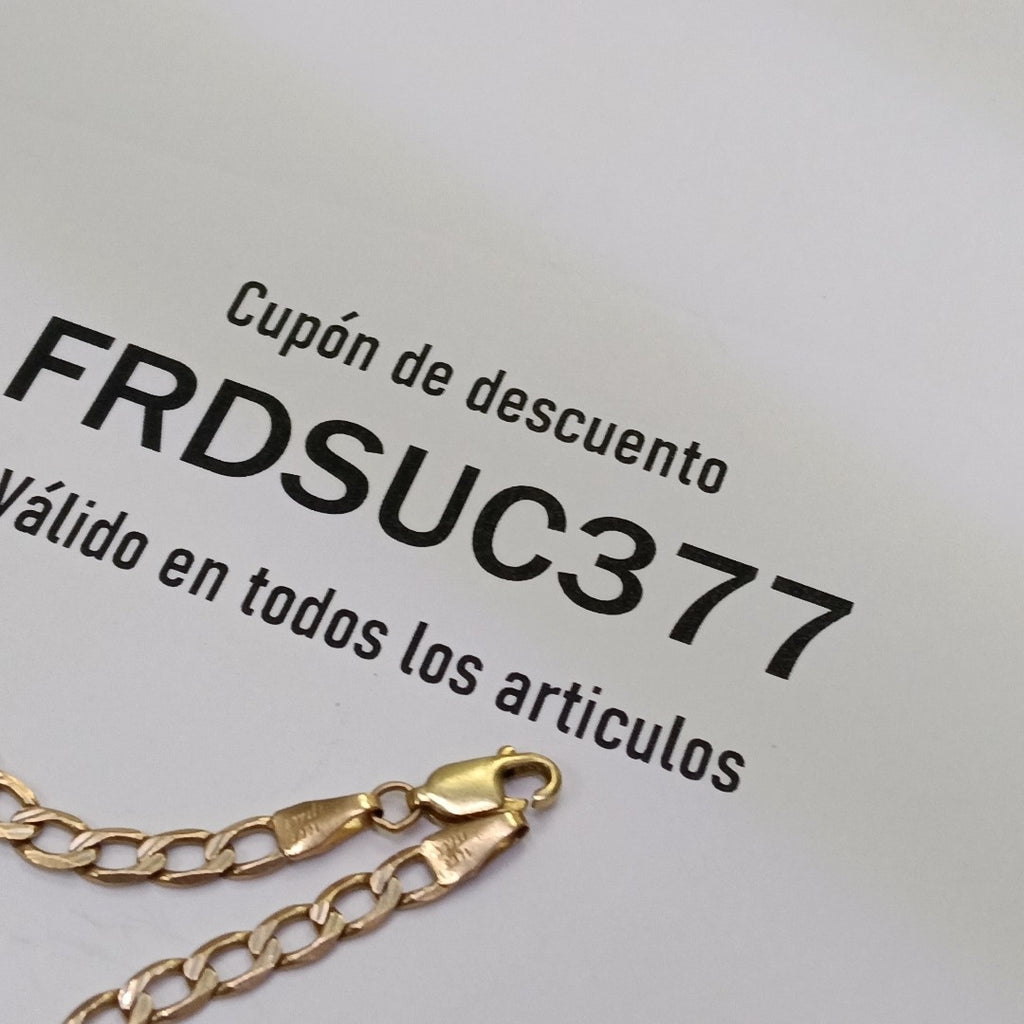 ESCLAVA ORO 14 K 4.5 GRMS (SEMINUEVO)