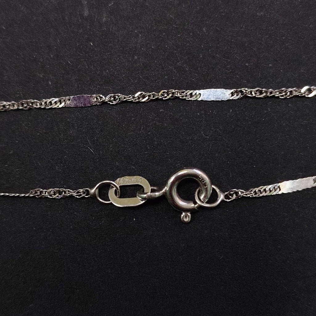 PULSERA ORO BLANCO 14 K 0.6 GRMS (SEMINUEVO)