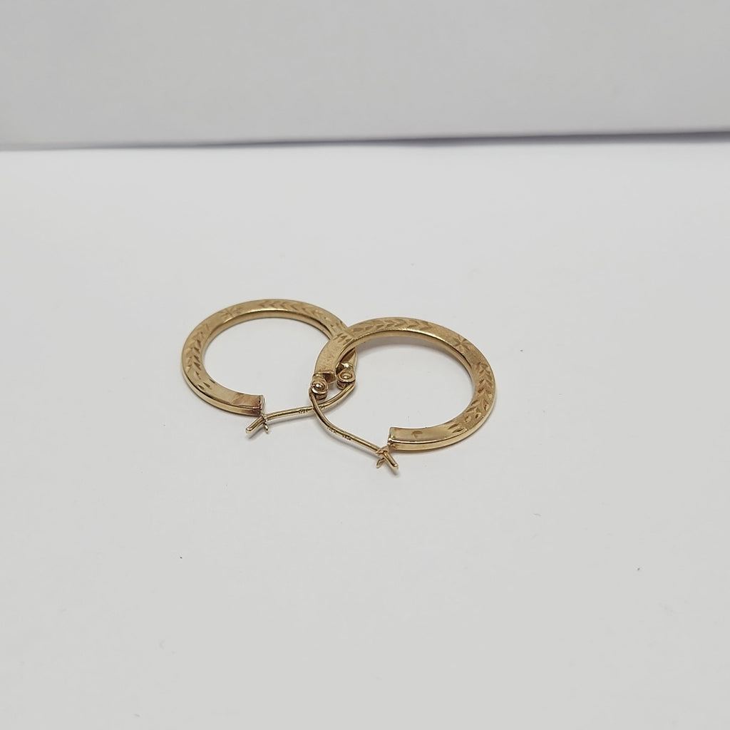ARRACADAS PAR ORO 14 K 1.1 GRMS (SEMINUEVO)