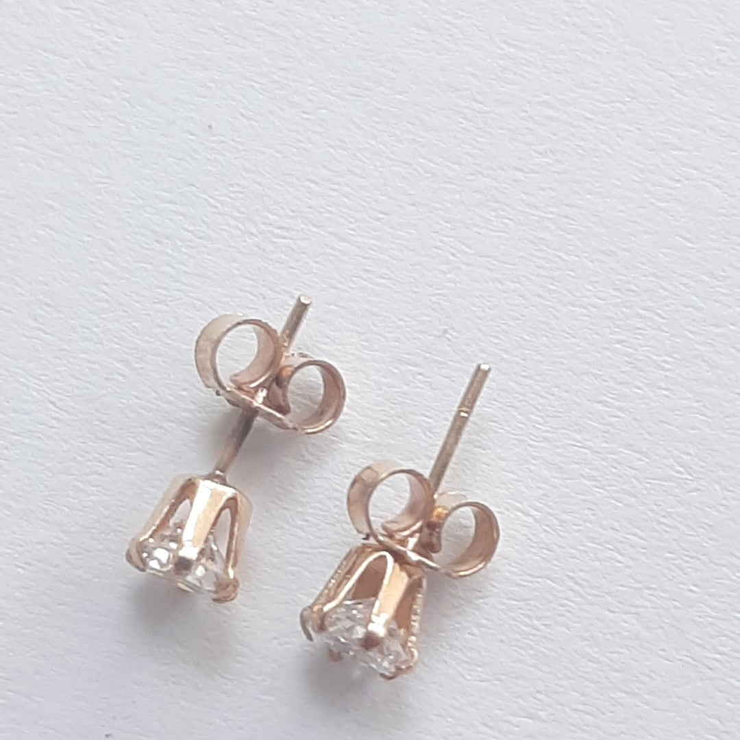 BROQUELES PAR ORO 10 K 0.5 GRMS (SEMINUEVO)