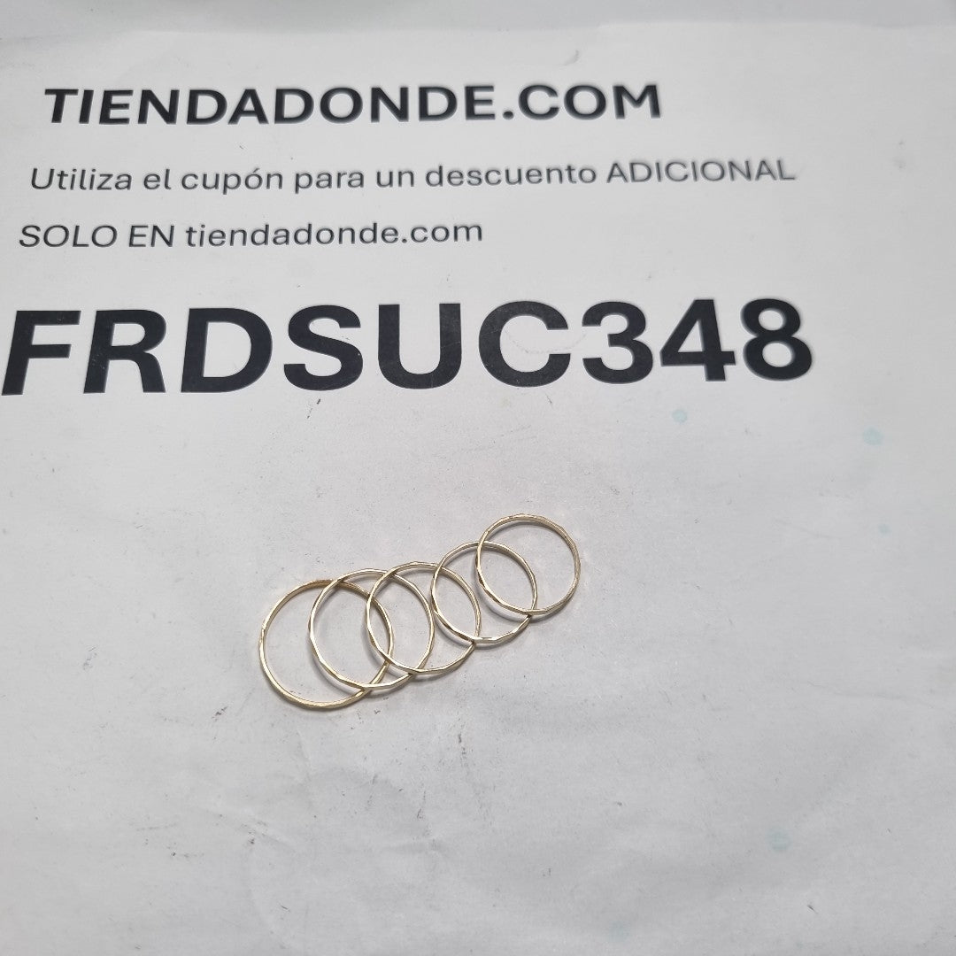 ANILLO ORO 14 K 2.9 GRMS (SEMINUEVO)