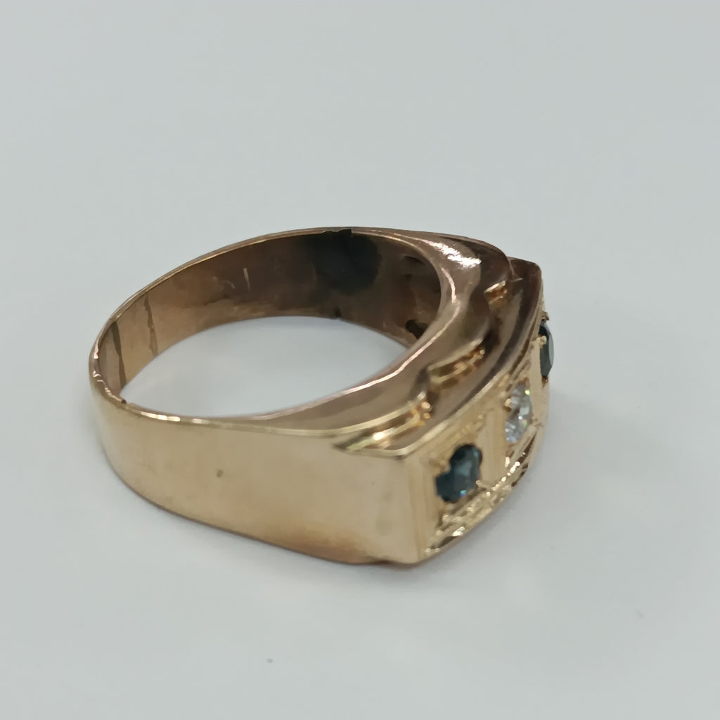 ANILLO ORO 10 K 12.3 GRMS (SEMINUEVO)