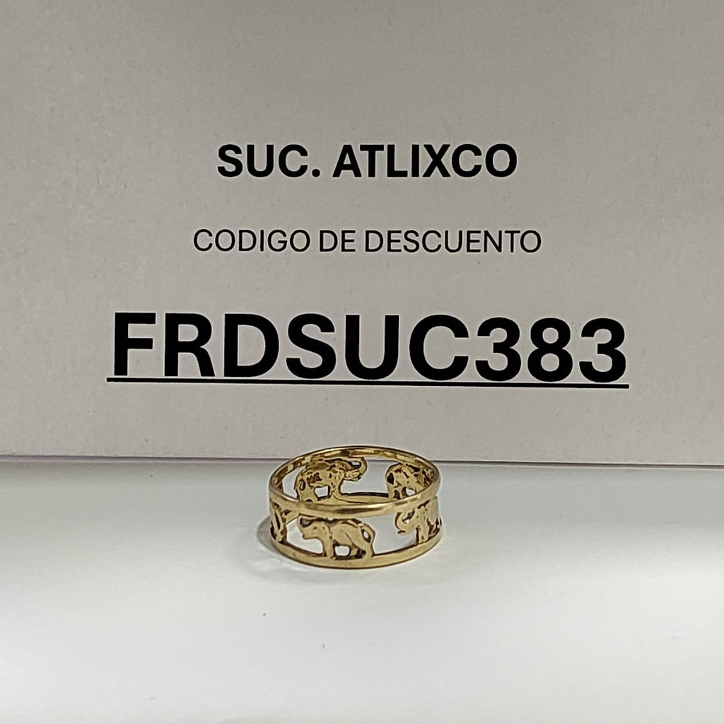 ANILLO ORO 14 K 3.5 GRMS (SEMINUEVO)