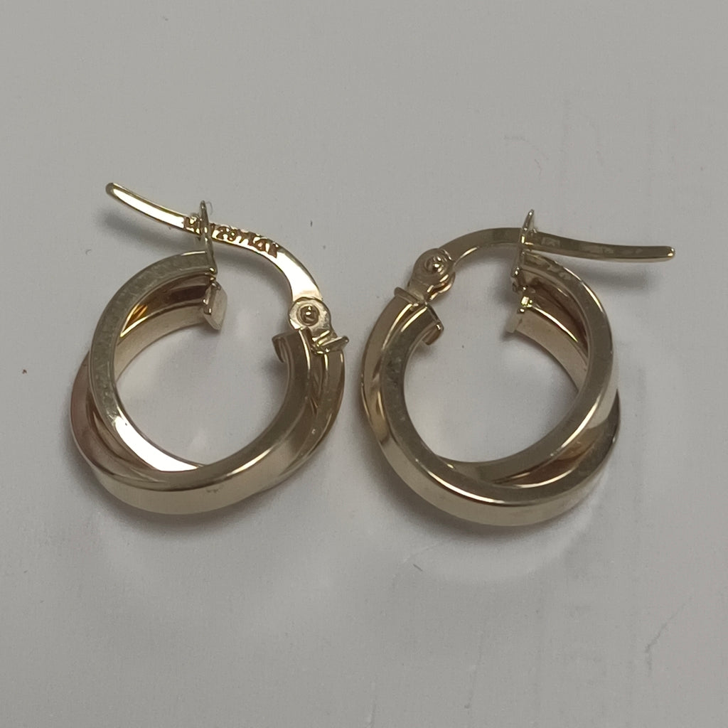 ARETES PAR ORO 14 K 1.5 GRMS (SEMINUEVO)