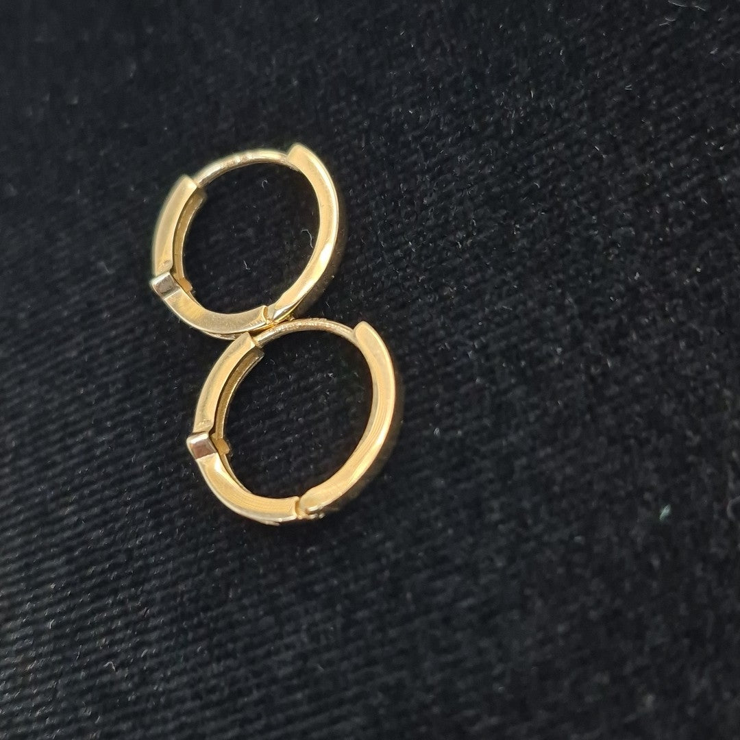 ARRACADAS PAR ORO 14 K 2.2 GRMS (SEMINUEVO)