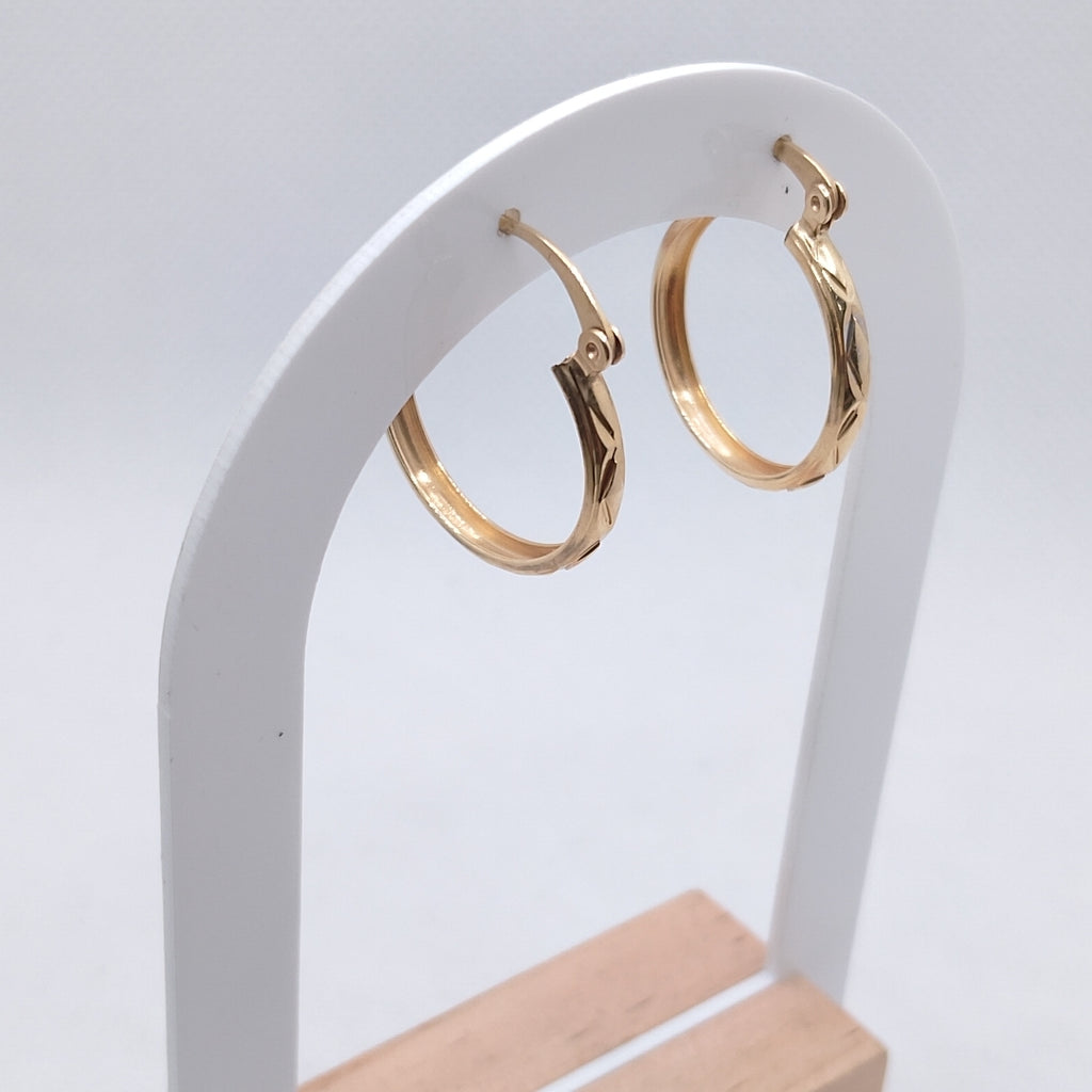 ARRACADAS PAR ORO 10 K 2,60 GRMS (SEMINUEVO)