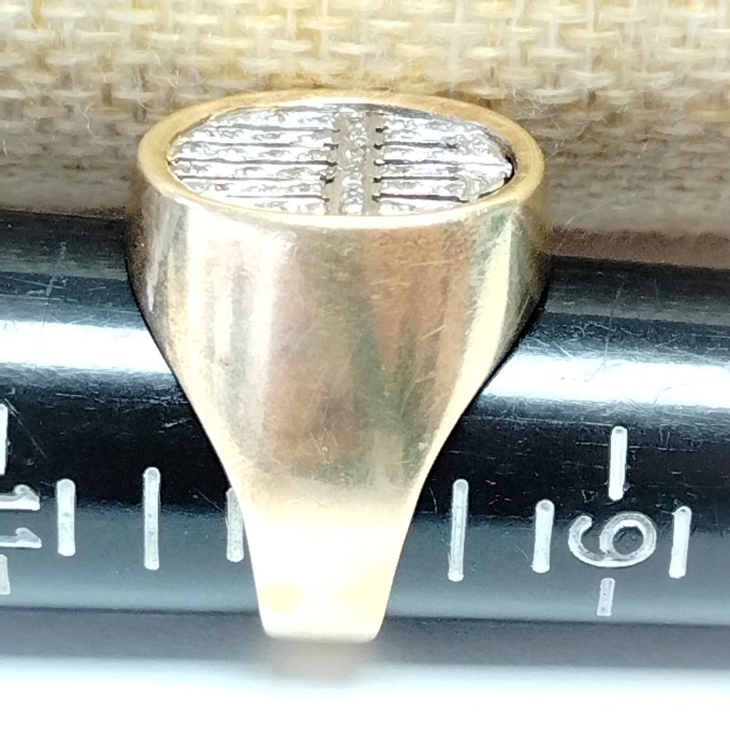 ANILLO ORO 14 K 16,00 GRMS (SEMINUEVO)