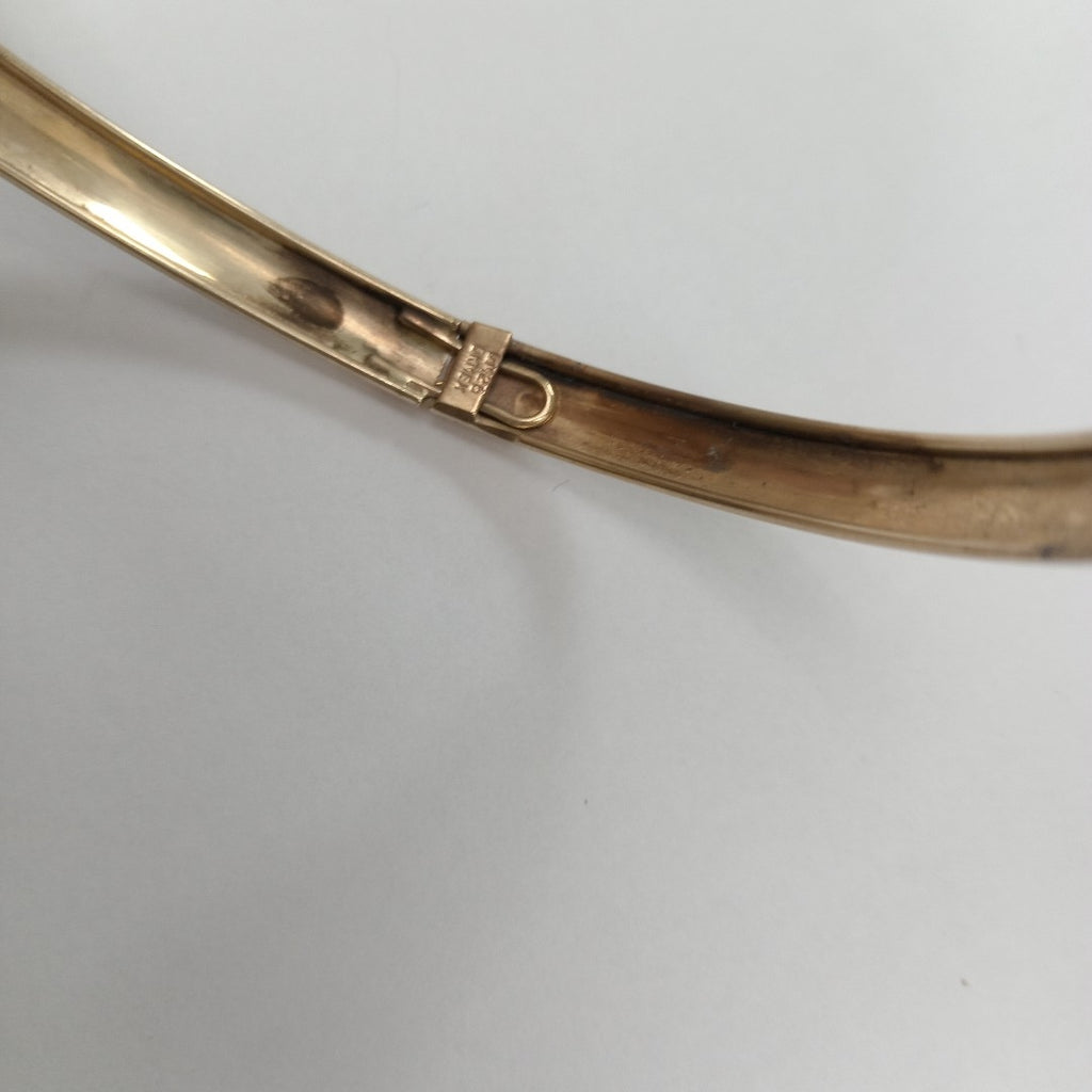 PULSERA RIGIDA ORO 10 K 5.5 GRMS (SEMINUEVO)