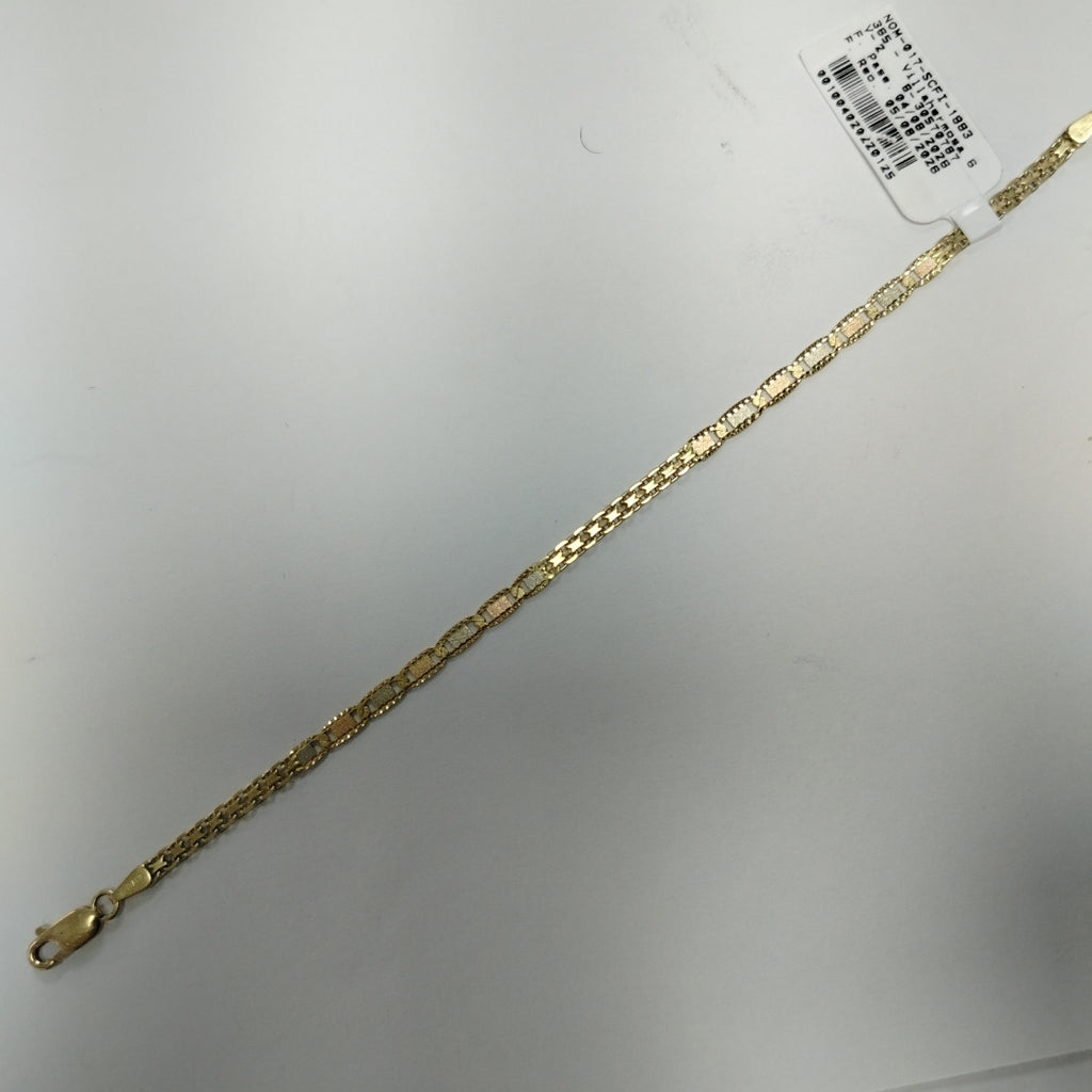 PULSERA ORO, ORO COMBINADO 14 K 3.8 GRMS (SEMINUEVO)