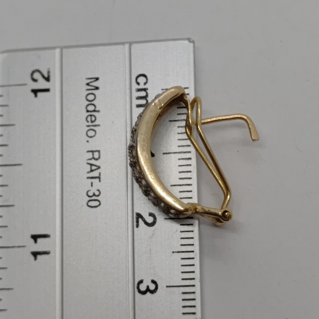 ARETES PAR ORO 10 K 5.4 GRMS (SEMINUEVO)