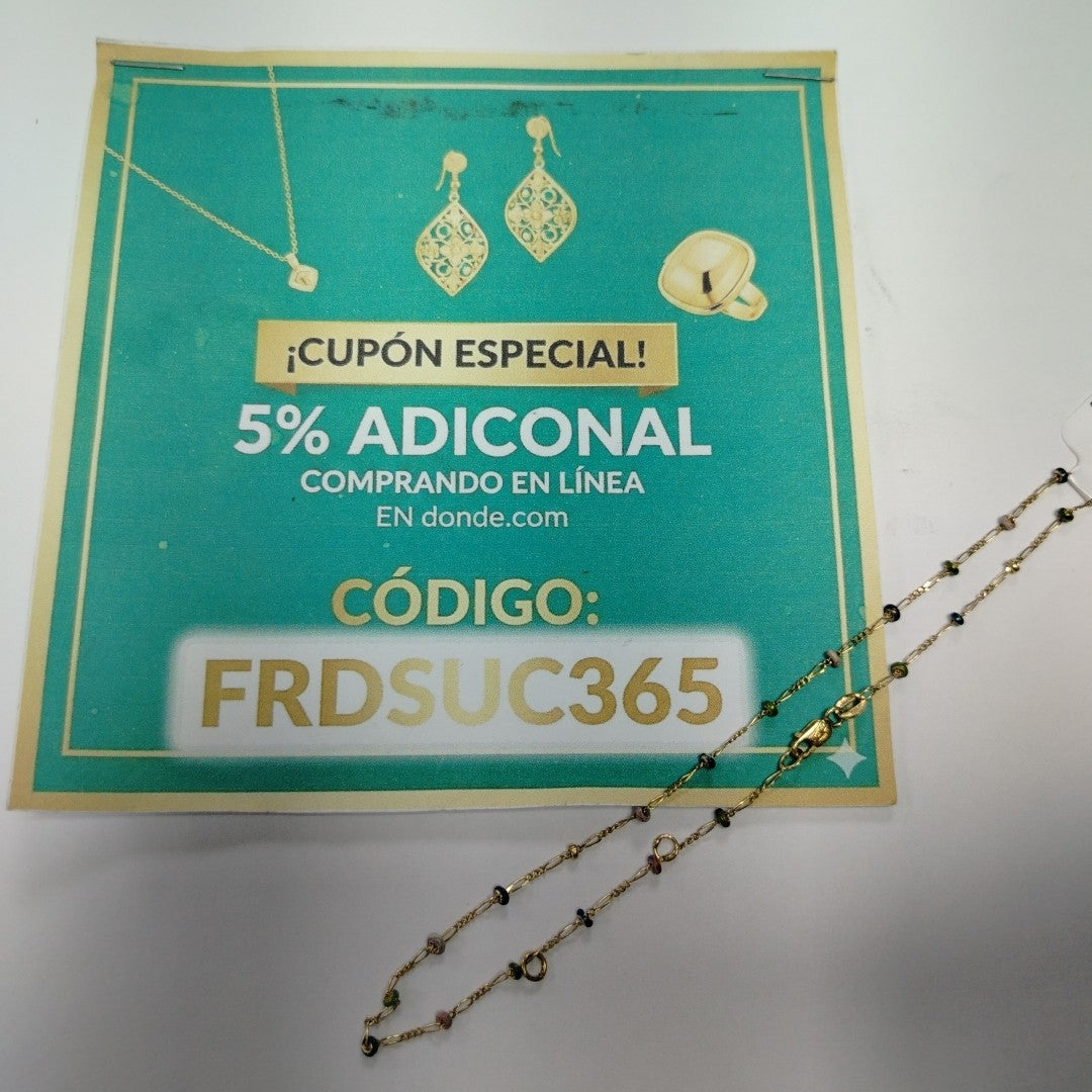 PULSERA ORO 14 K 2.5 GRMS (SEMINUEVO)