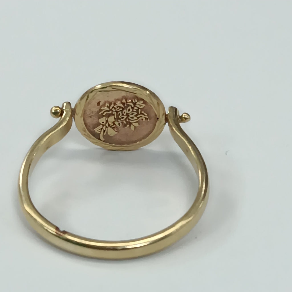 ANILLO ORO 14 K 2.8 GRMS (SEMINUEVO)
