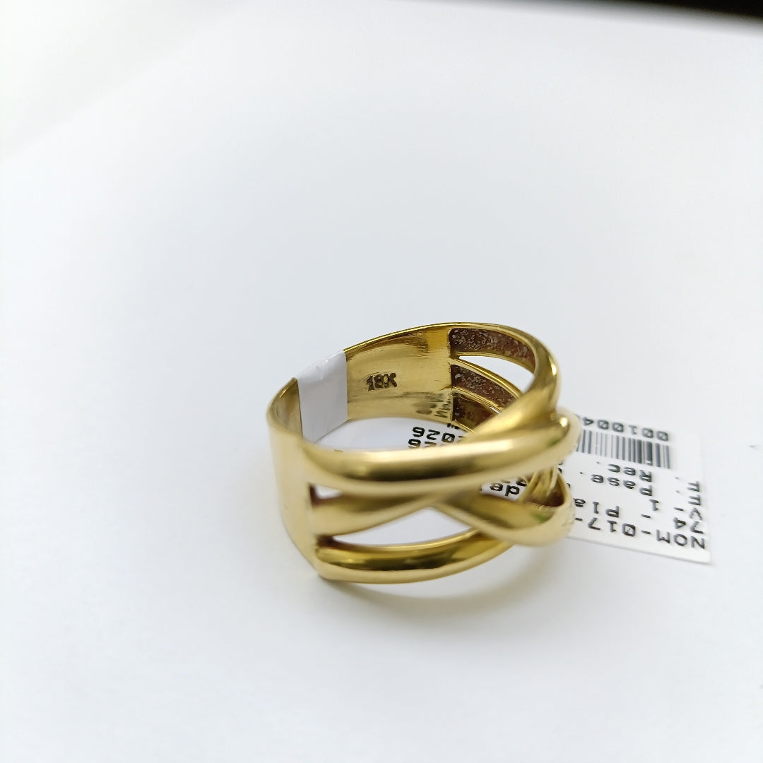 ANILLO ORO 18 K 5,90 GRMS (SEMINUEVO)