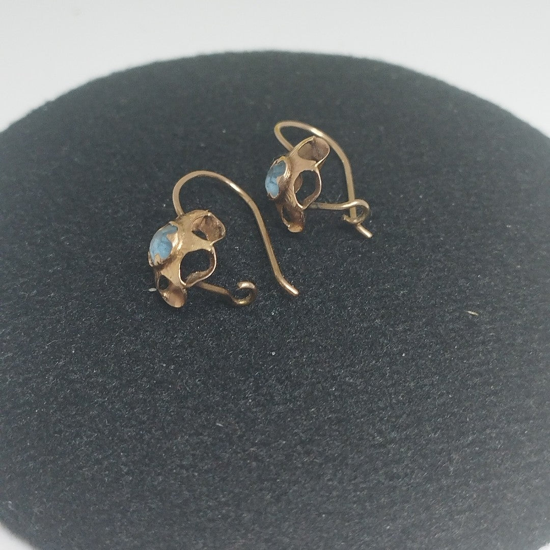 ARETES PAR ORO 10 K 1 GRMS (SEMINUEVO)