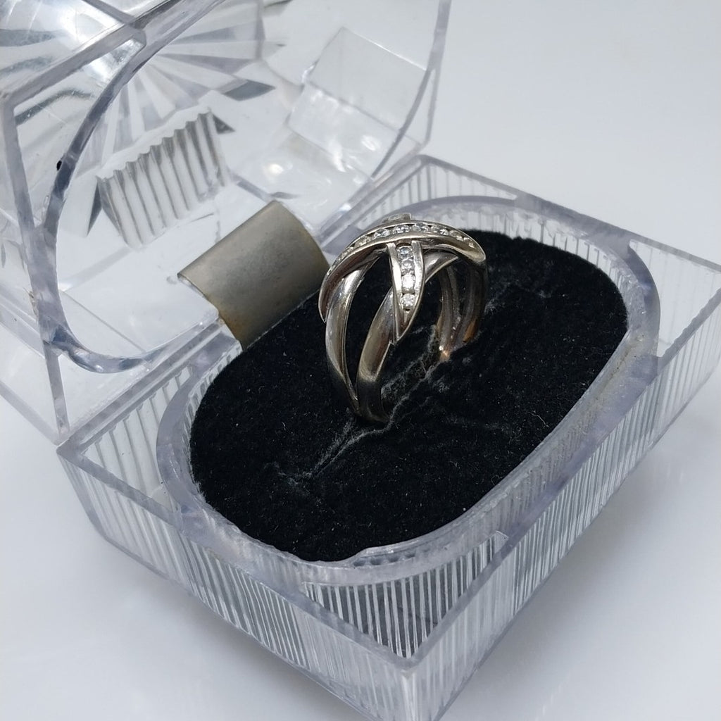 ANILLITO ORO BLANCO 10 K 6,30 GRMS (SEMINUEVO)