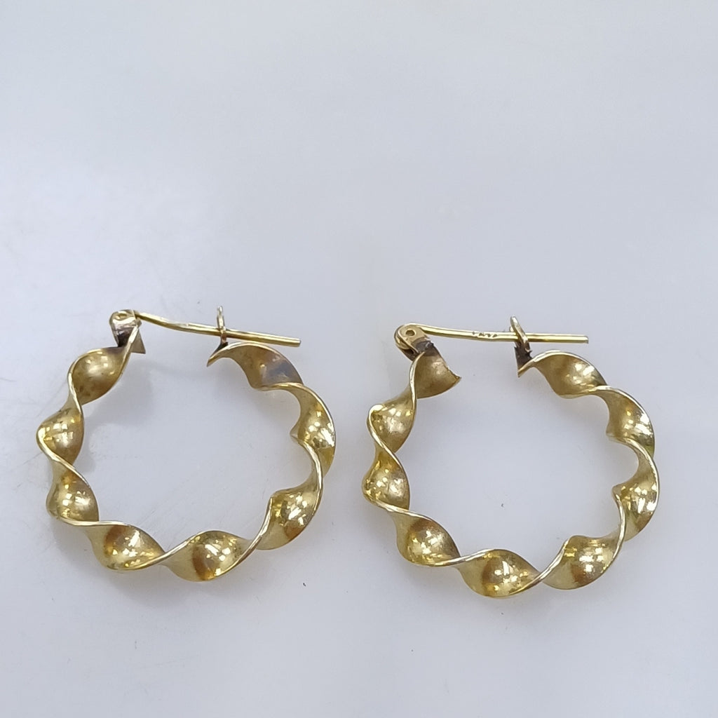 ARRACADAS PAR ORO 14 K 5,00 GRMS (SEMINUEVO)