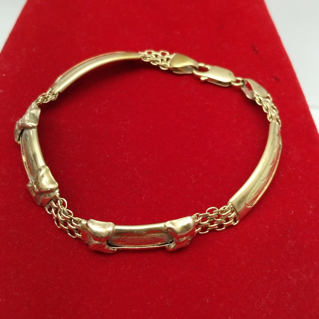 PULSERA ORO 14 K 12.1 GRMS (SEMINUEVO)