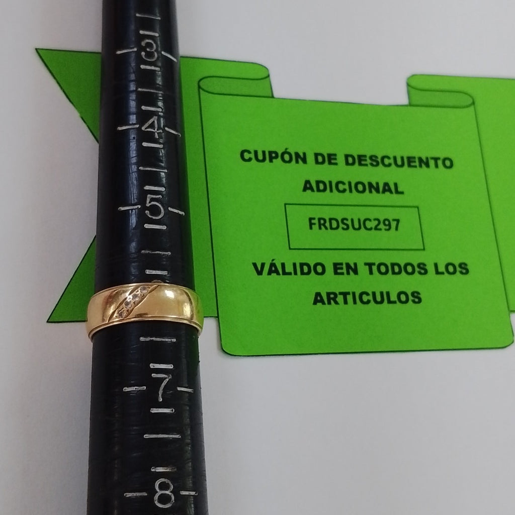 ARGOLLA ORO 14 K 2.9 GRMS (SEMINUEVO)
