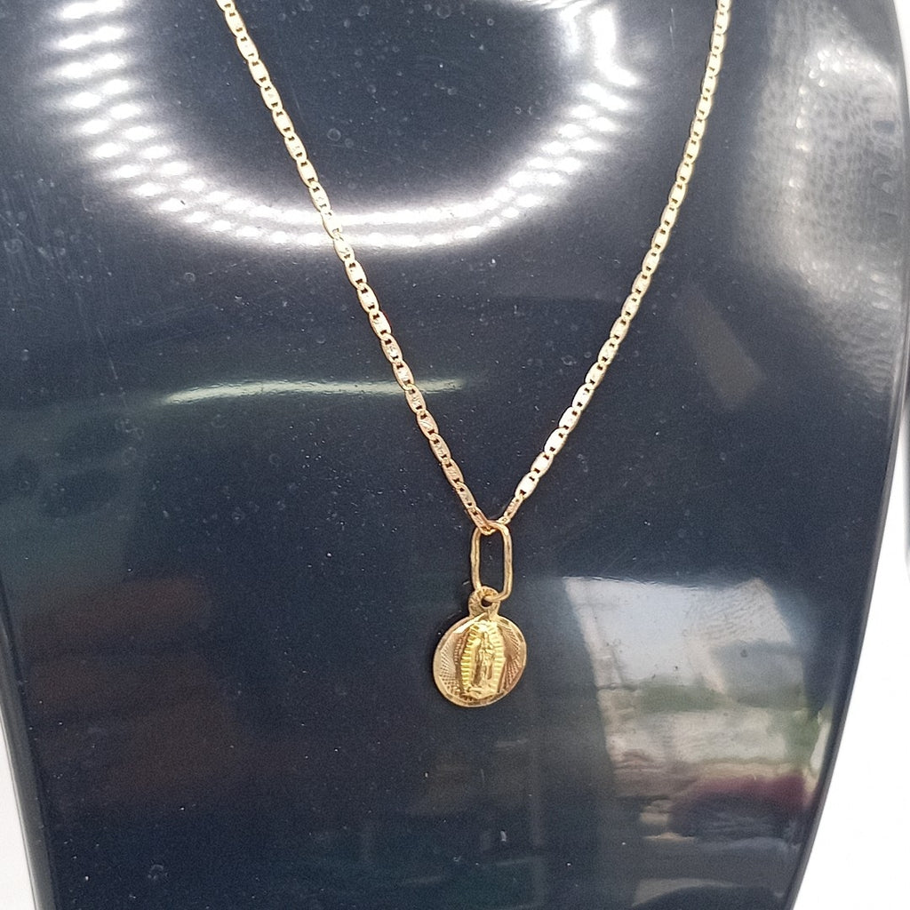 CADENA, DIJE ORO 14 K 2.6 GRMS (SEMINUEVO)