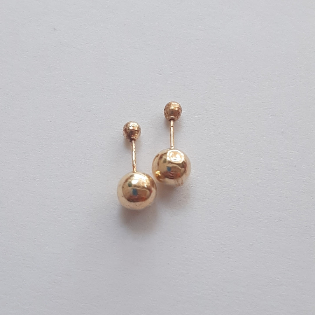 BROQUELES PAR ORO 14 K 0.3 GRMS (SEMINUEVO)