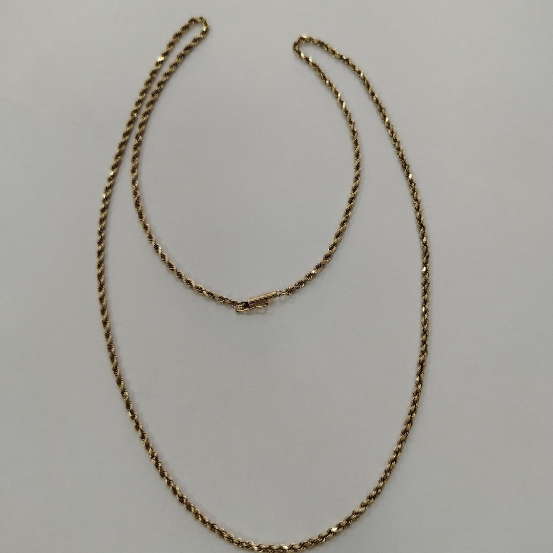 CADENA ORO 14 K 11,20 GRMS (SEMINUEVO)