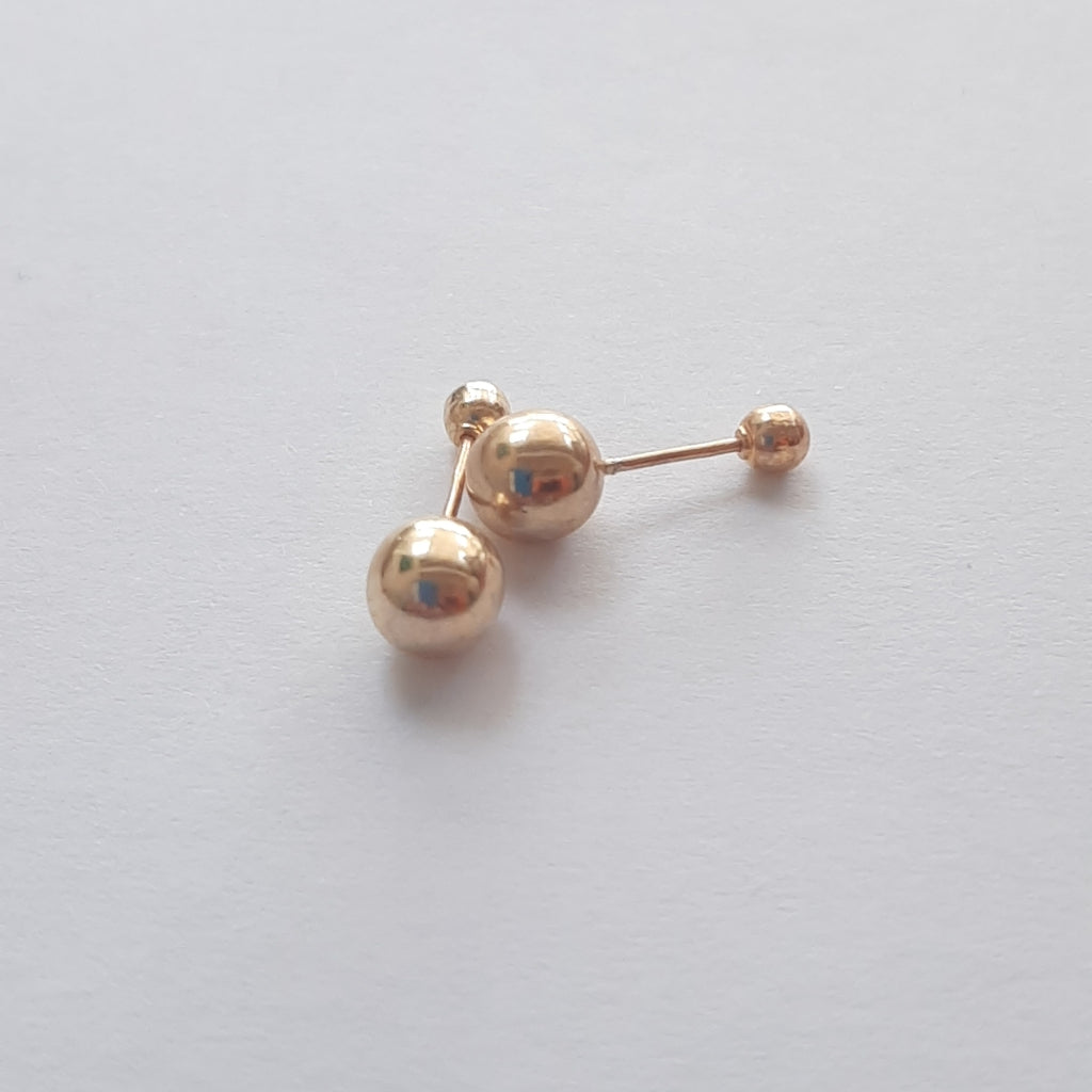 BROQUELES PAR ORO 14 K 0.3 GRMS (SEMINUEVO)