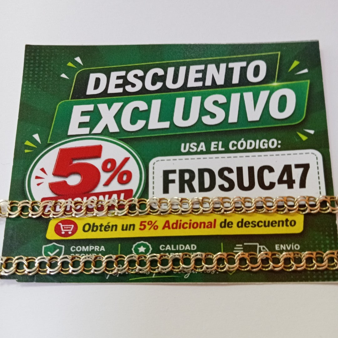 CADENA ORO 8 K 9.6 GRMS (SEMINUEVO)