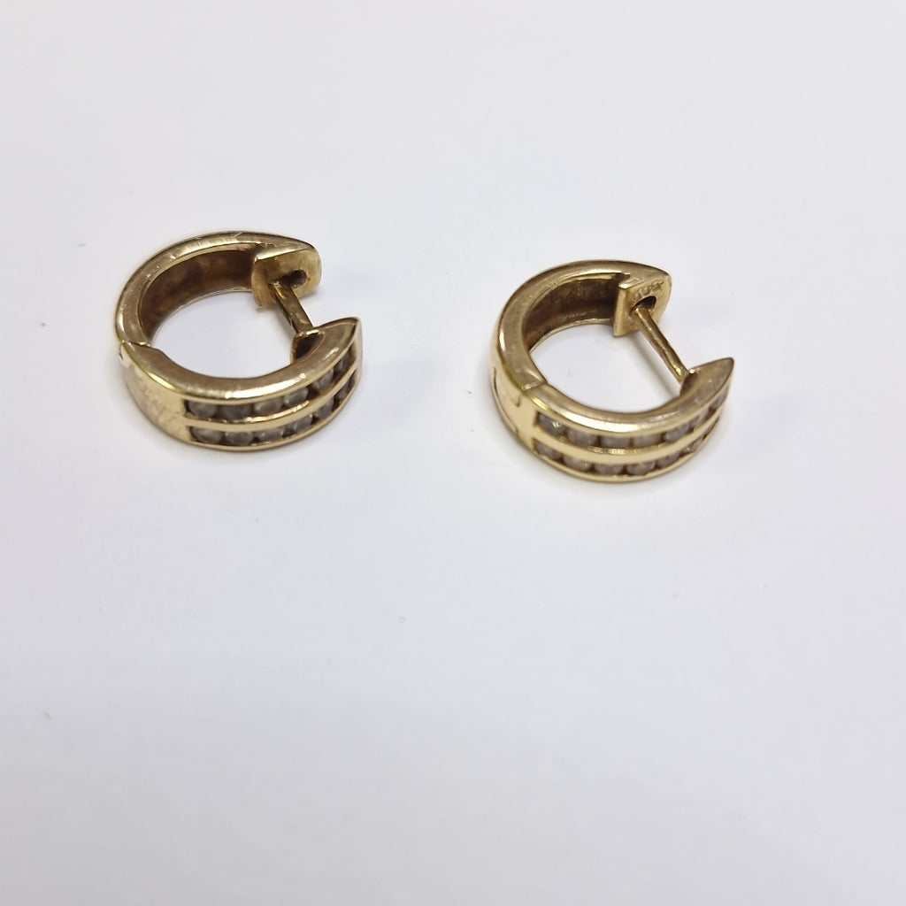 ARRACADAS PAR ORO 14 K 2,90 GRMS (SEMINUEVO)