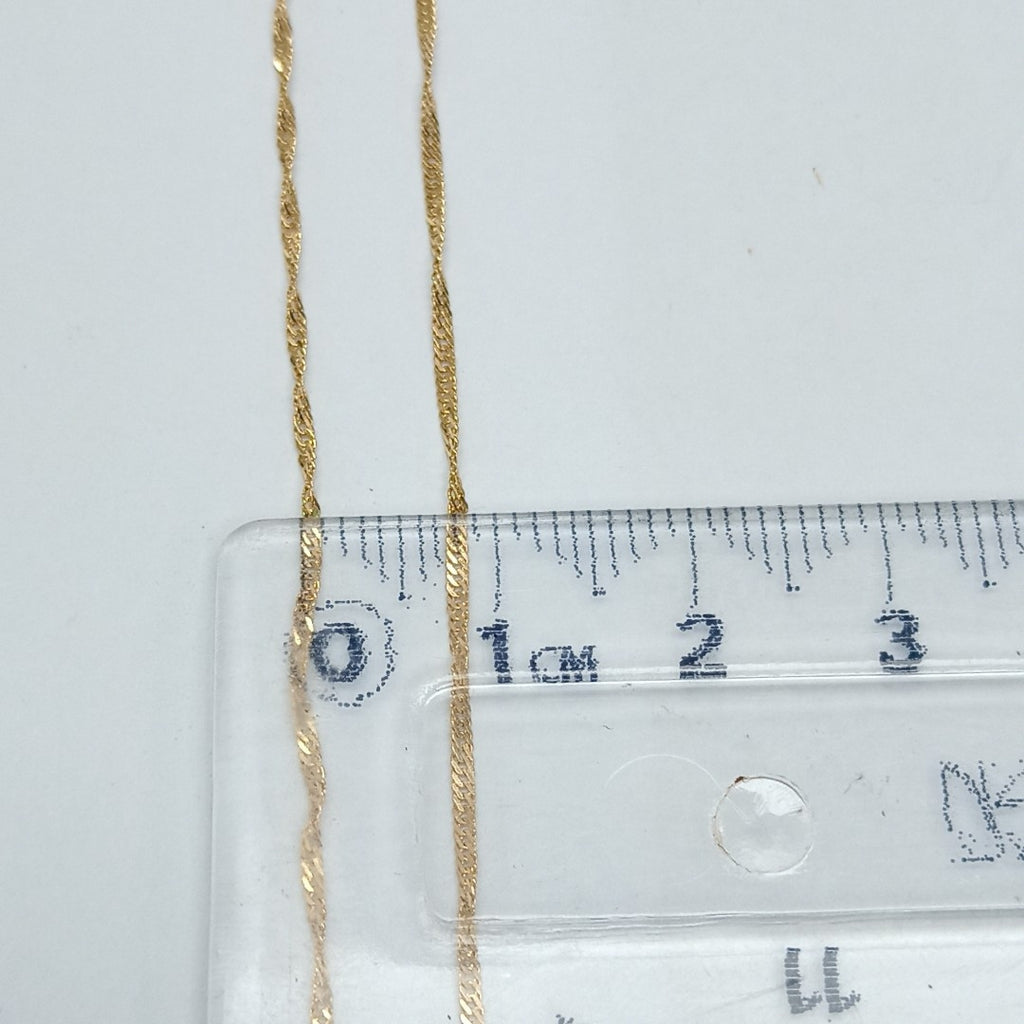 CADENA ORO 14 K 1,40 GRMS (SEMINUEVO)