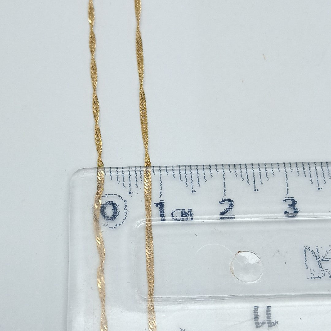 CADENA ORO 14 K 1,40 GRMS (SEMINUEVO)