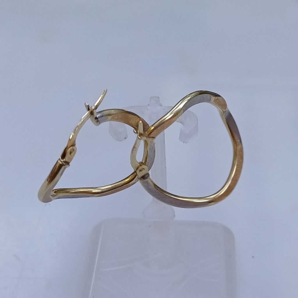 ARRACADAS PAR ORO 14 K 1,40 GRMS (SEMINUEVO)