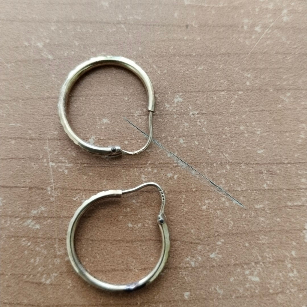 ARRACADAS PAR ORO 14 K 1.6 GRMS (SEMINUEVO)