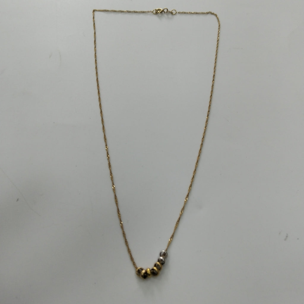 GARGANTILLA ORO 14 K 1.3 GRMS (SEMINUEVO)