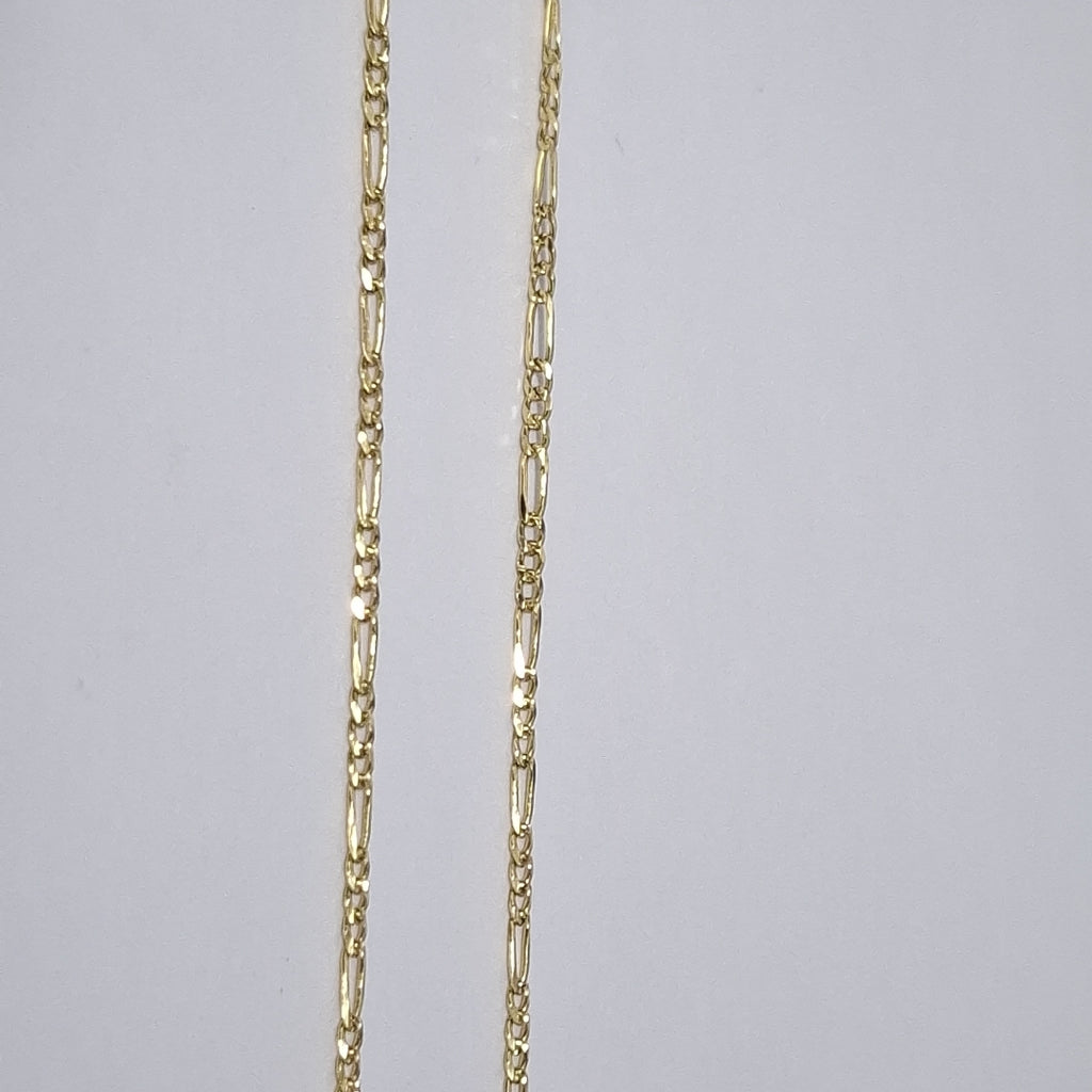 CADENAS 3X1 ORO 14K 55 CM 4 GR (NUEVO)