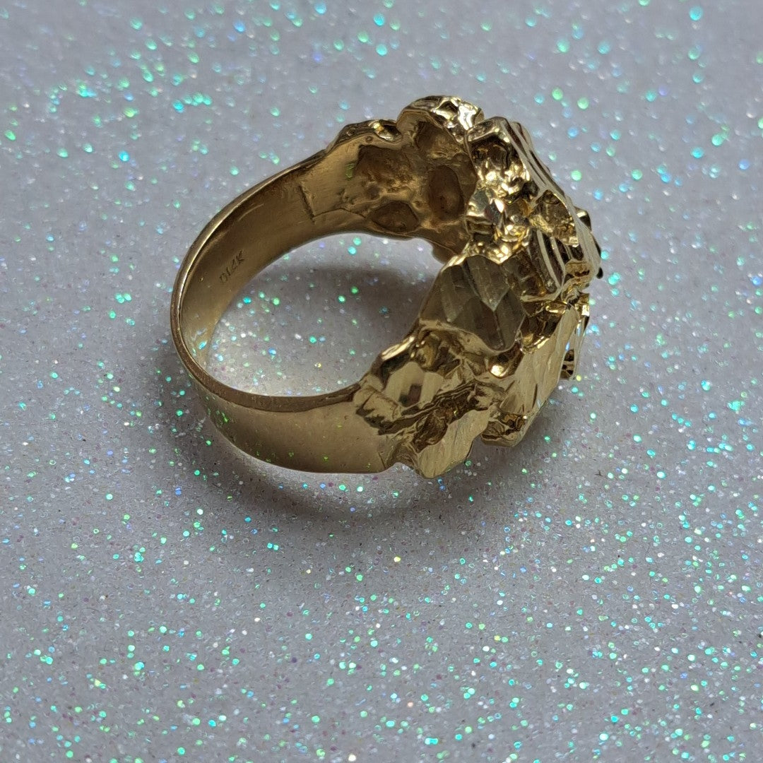 ANILLO ORO 14 K 10,00 GRMS (SEMINUEVO)