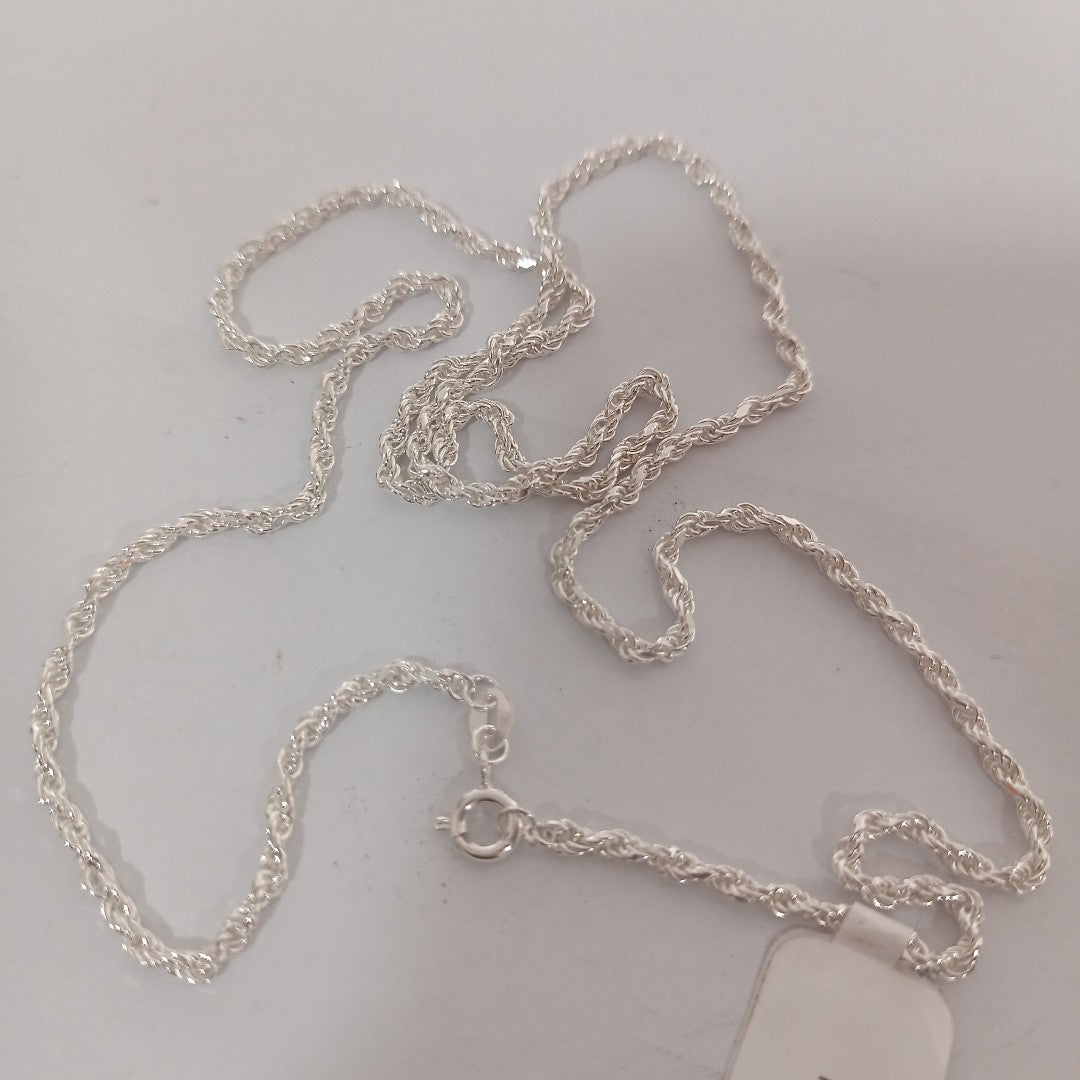 CADENA TORZAL PLATA .925 60 CM 10.52 GR (NUEVO)