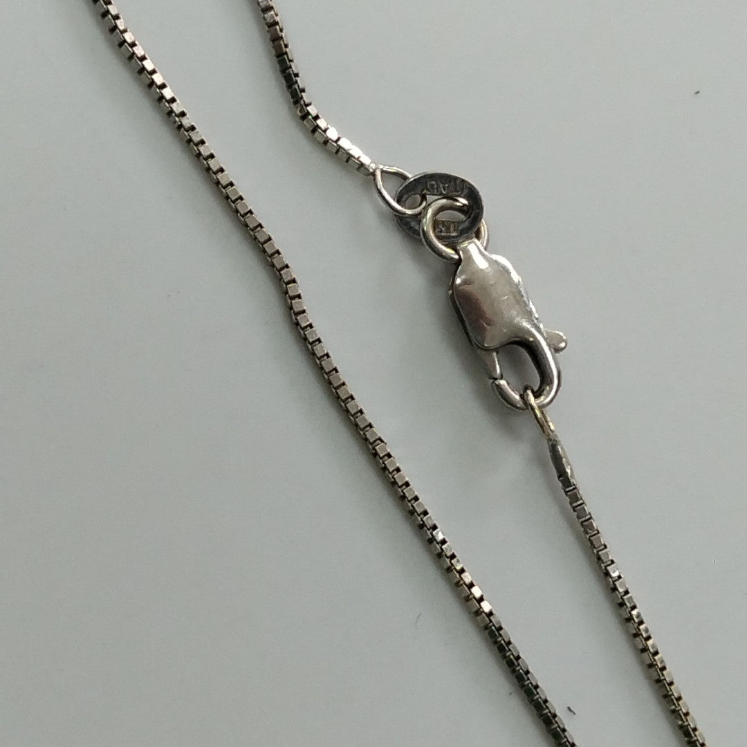 CADENA ORO BLANCO 14 K 2,80 GRMS (SEMINUEVO)