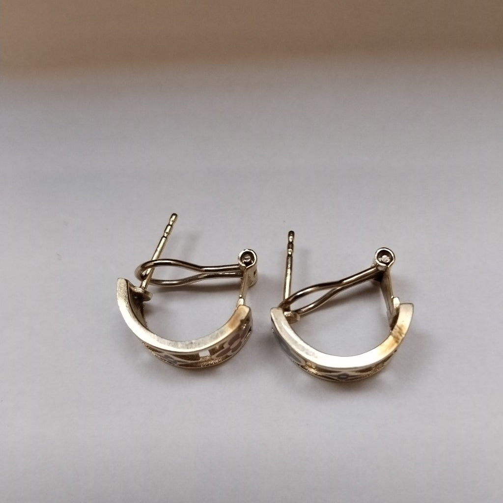 ARETES PAR ORO 14 K 4.2 GRMS (SEMINUEVO)