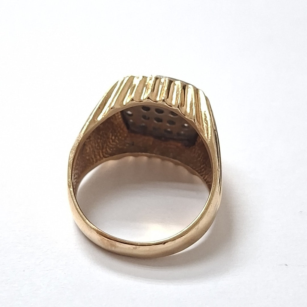 ANILLO ORO 14 K 10,20 GRMS (SEMINUEVO)