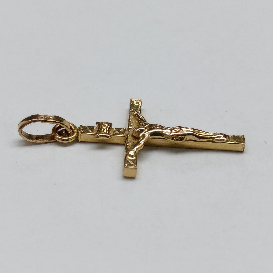 CRUCIFIJO ORO 14 K 1.8 GRMS (SEMINUEVO)