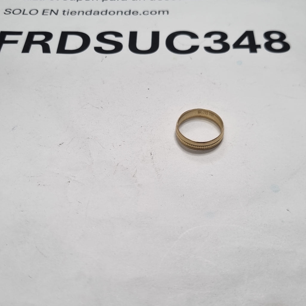 ARGOLLA, MANCUERNILLAS PARMEDALLA ORO 10 K 1.2 GRMS (SEMINUEVO)